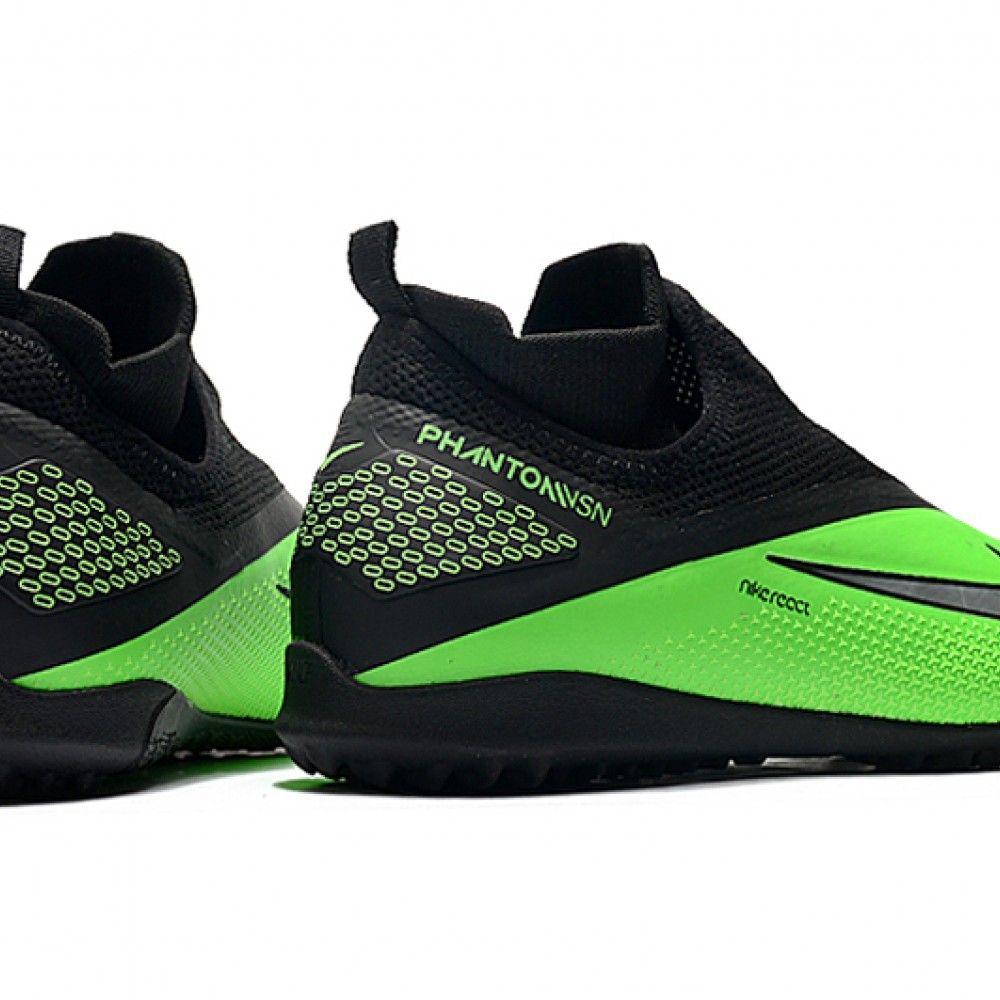 nike phantom vision black and green